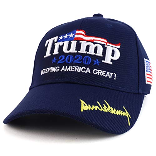 Trendy Apparel Shop Assorted Trump 2020 Slogan Design Embroidered Design Baseball Cap