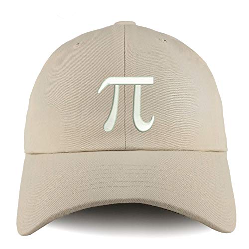 Trendy Apparel Shop Pi Day Symbol Solid Adjustable Unstructured Dad Hat