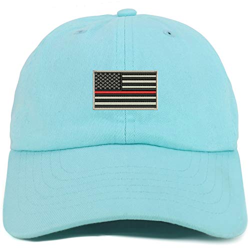 Trendy Apparel Shop Youth USA TRL Flag Adjustable Soft Crown Baseball Cap