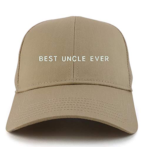 Trendy Apparel Shop Best Uncle Ever Structured High Profile Trucker Cap