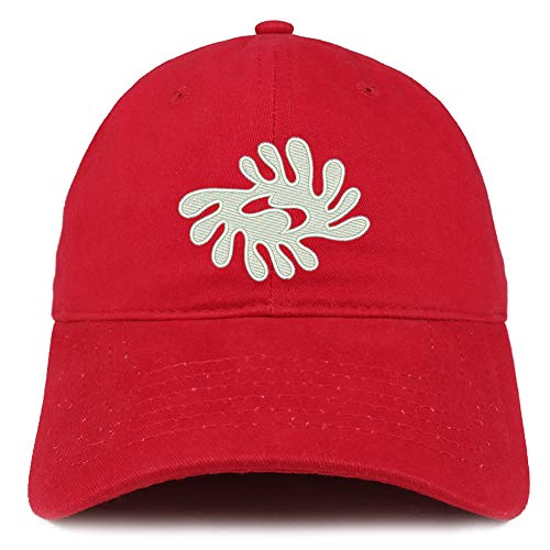 Trendy Apparel Shop Adinkra Peace Soft Crown 100% Brushed Cotton Cap