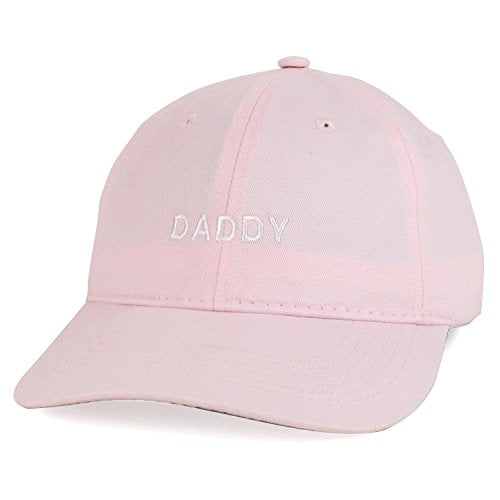 Trendy Apparel Shop Daddy Embroidered Low Profile Cotton Cap Dad Hat