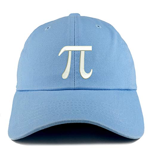 Trendy Apparel Shop Pi Day Symbol Solid Adjustable Unstructured Dad Hat