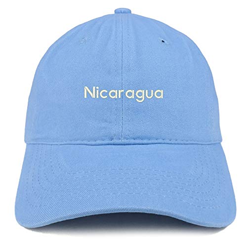 Trendy Apparel Shop Nicaragua Embroidered Unstructured Cotton Dad Hat