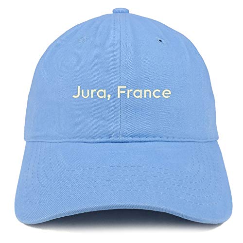 Trendy Apparel Shop Jura France Embroidered Cotton Unstructured Dad Hat