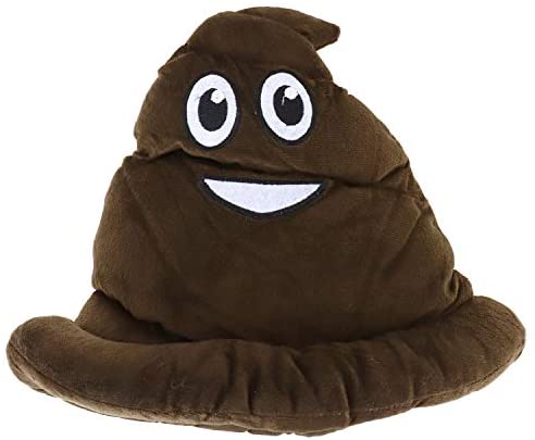 Poop emoji bean online bag