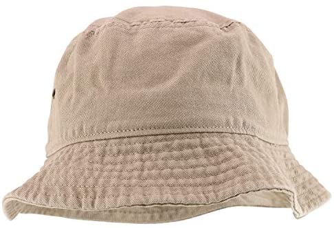 Trendy Apparel Shop Cotton Stone Washed Youth Bucket Hat