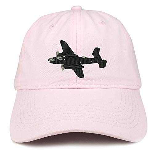 Trendy Apparel Shop Warbirds Plane Embroidered Unstructured Cotton Dad Hat