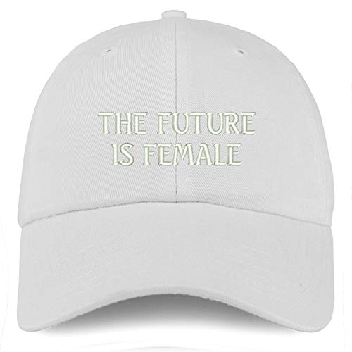 Trendy Apparel Shop Youth Future is Female Unstructured Cotton Baseball Cap