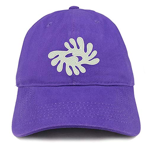 Trendy Apparel Shop Adinkra Peace Soft Crown 100% Brushed Cotton Cap