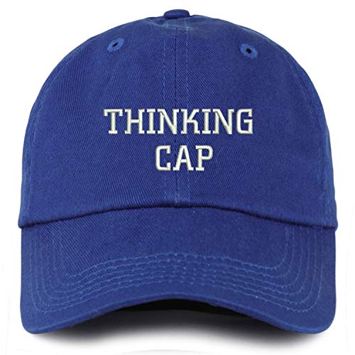 Trendy Apparel Shop Youth Thinking Cap Unstructured Cotton Baseball Cap