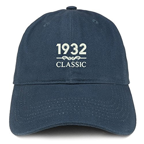 Trendy Apparel Shop Classic 1932 Embroidered Retro Soft Cotton Baseball Cap