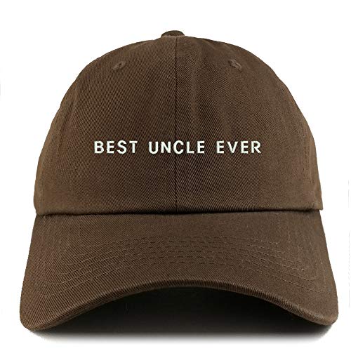 Trendy Apparel Shop Best Uncle Ever Solid Adjustable Unstructured Dad Hat