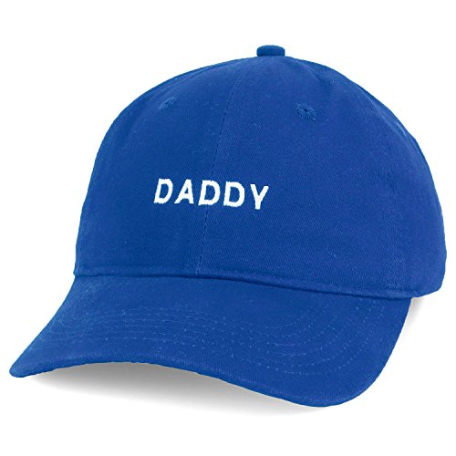 Trendy Apparel Shop Daddy Embroidered Low Profile Cotton Cap Dad Hat