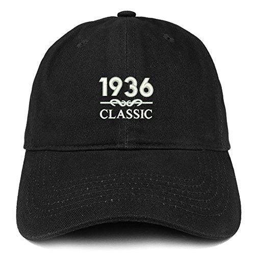 Trendy Apparel Shop Classic 1936 Embroidered Retro Soft Cotton Baseball Cap