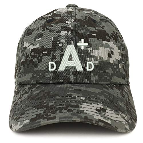 Trendy Apparel Shop A Plus Dad Embroidered Brushed Cotton Cap