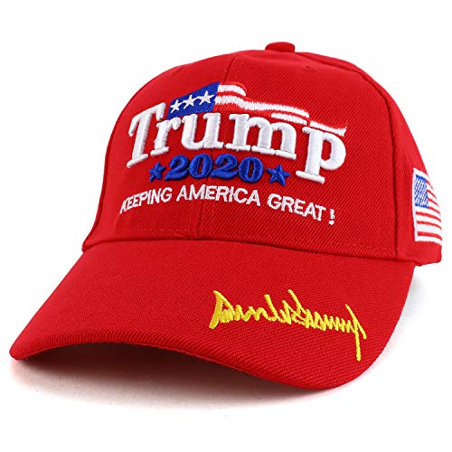 Trendy Apparel Shop Assorted Trump 2020 Slogan Design Embroidered Design Baseball Cap