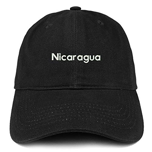 Trendy Apparel Shop Nicaragua Embroidered Unstructured Cotton Dad Hat