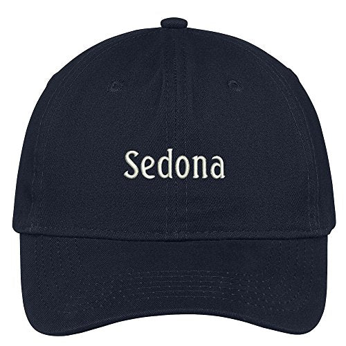 Trendy Apparel Shop Sedona City Embroidered Low Profile 100% Cotton Adjustable Cap