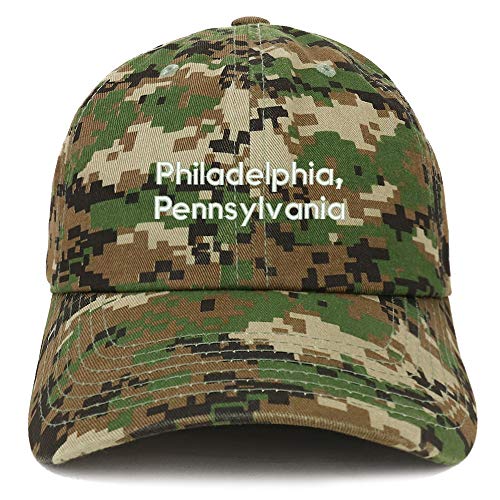 Trendy Apparel Shop Philadelphia Pennsylvania Embroidered Cotton Dad Hat