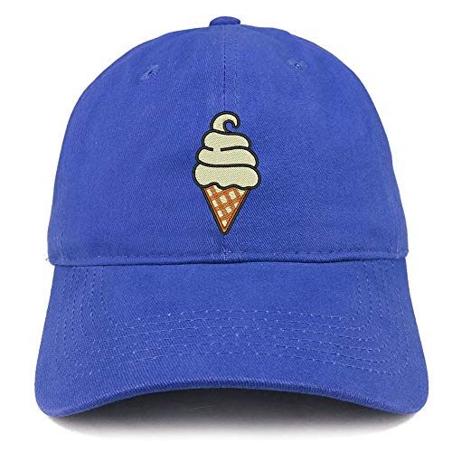 Trendy Apparel Shop Soft Serve Ice Cream Soft Crown 100% Brushed Cotton Cap