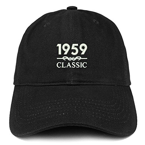 Trendy Apparel Shop Classic 1959 Embroidered Retro Soft Cotton Baseball Cap