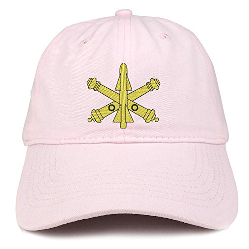 Trendy Apparel Shop Air Defense Logo Embroidered Low Profile Brushed Cotton Cap