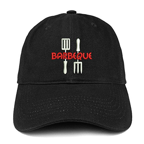 Trendy Apparel Shop Barbeque Embroidered Low Profile Soft Cotton Baseball Cap