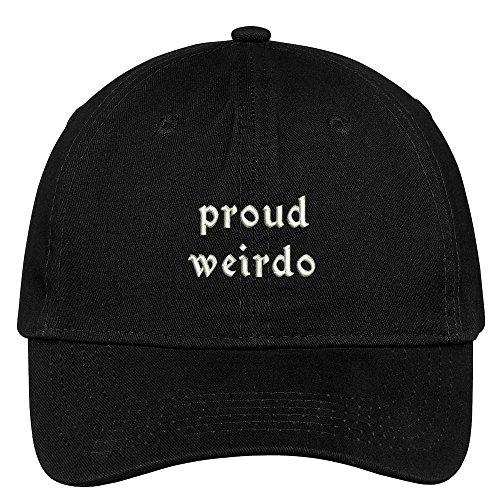 Trendy Apparel Shop Proud Weirdo Embroidered Cap Premium Cotton Dad Hat