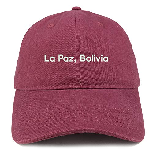 Trendy Apparel Shop La Paz Bolivia Embroidered Unstructured Cotton Dad Hat