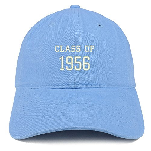 Trendy Apparel Shop Class of 1956 Embroidered Reunion Brushed Cotton Baseball Cap