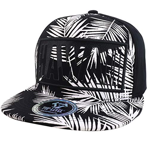 Trendy Apparel Shop Hawaii Big Box Embroidered 5 Panel Flatbill Snapback Baseball Cap