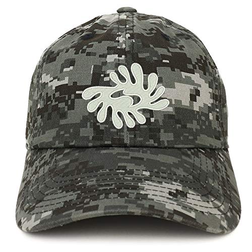 Trendy Apparel Shop Adinkra Peace Soft Crown 100% Brushed Cotton Cap