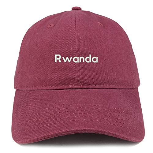 Trendy Apparel Shop Rwanda Embroidered Cotton Unstructured Dad Hat