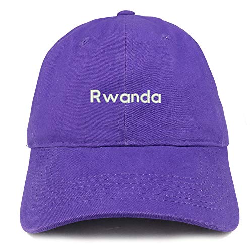 Trendy Apparel Shop Rwanda Embroidered Cotton Unstructured Dad Hat