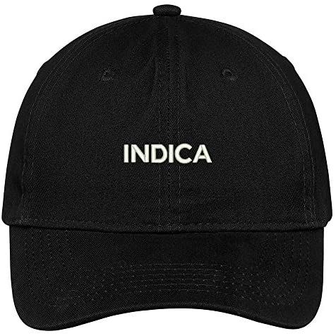 Trendy Apparel Shop Indica Embroidered Soft Cotton Adjustable Cap Dad Hat