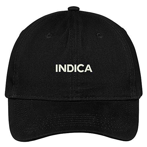 Trendy Apparel Shop Indica Embroidered Soft Cotton Adjustable Cap Dad Hat