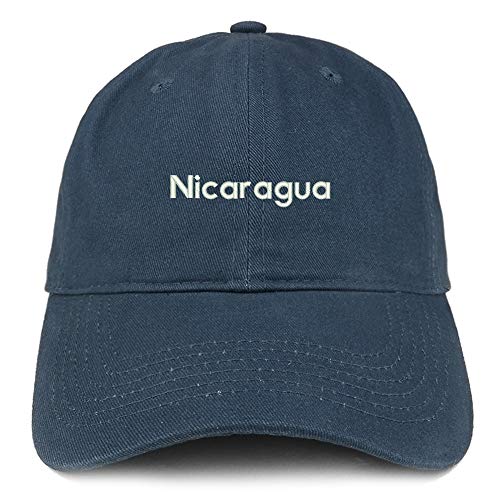 Trendy Apparel Shop Nicaragua Embroidered Unstructured Cotton Dad Hat