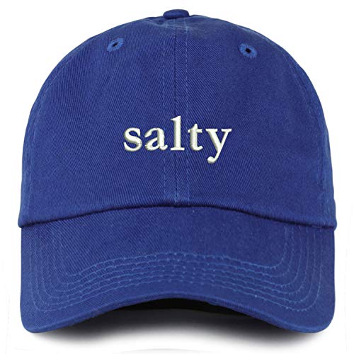 Trendy Apparel Shop Youth Salty Embroidered Unstructured Cotton Baseball Cap