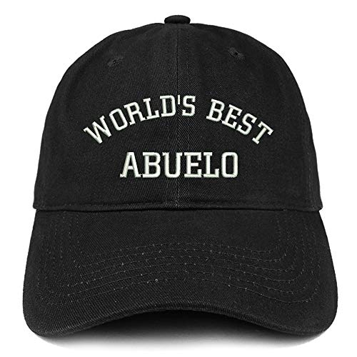 Trendy Apparel Shop World's Best Abuelo Embroidered Soft Brushed Cotton Cap