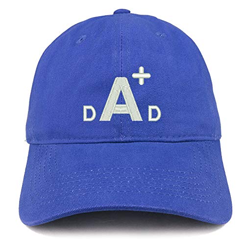 Trendy Apparel Shop A Plus Dad Embroidered Brushed Cotton Cap