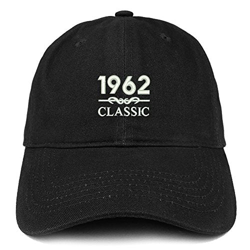 Trendy Apparel Shop Classic 1962 Embroidered Retro Soft Cotton Baseball Cap