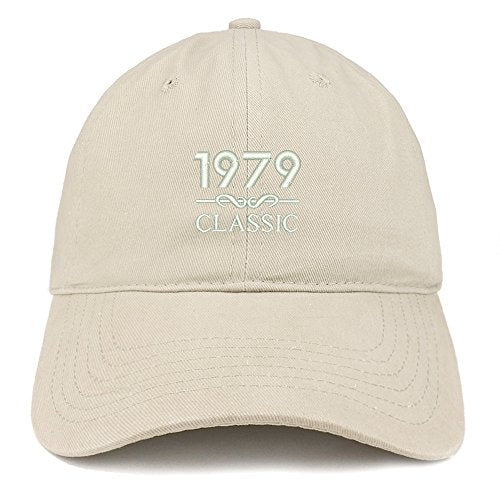 Trendy Apparel Shop Classic 1979 Embroidered Retro Soft Cotton Baseball Cap