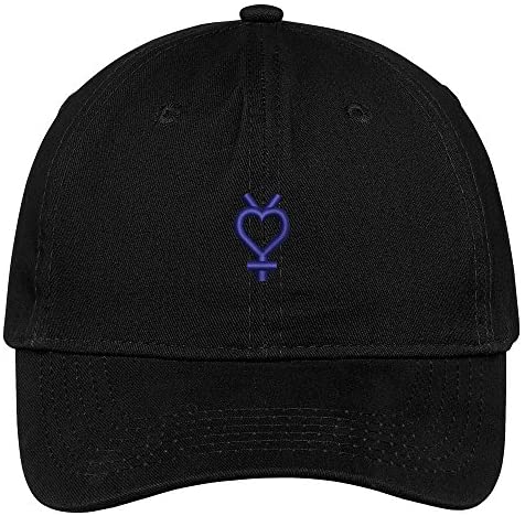 Trendy Apparel Shop Sailor Mercury Symbol Embroidered Cap Premium Cotton Dad Hat