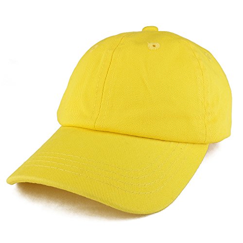 Trendy Apparel Shop Baby Infant Plain Unstructured Adjustable Baseball Cap