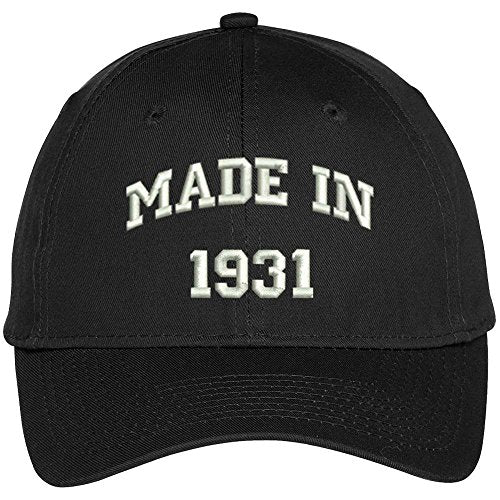 Trendy Apparel Shop 86th Birthday Gift - Made In 1931 Embroidered Cap