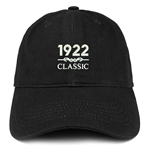 Trendy Apparel Shop Classic 1922 Embroidered Retro Soft Cotton Baseball Cap