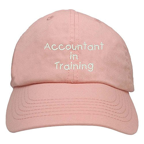 Trendy Apparel Shop Accountant in Training Embroidered Youth Size Cotton Baseball Cap