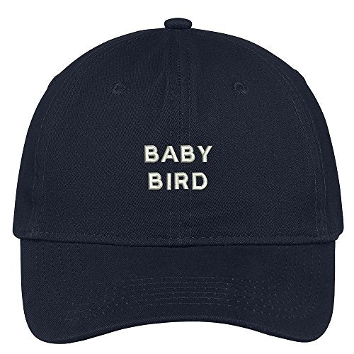 Trendy Apparel Shop Baby Bird Embroidered Soft Brushed Cotton Low Profile Cap