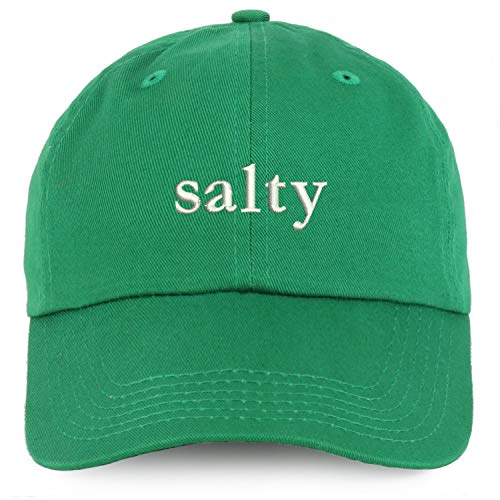 Trendy Apparel Shop Youth Salty Embroidered Unstructured Cotton Baseball Cap